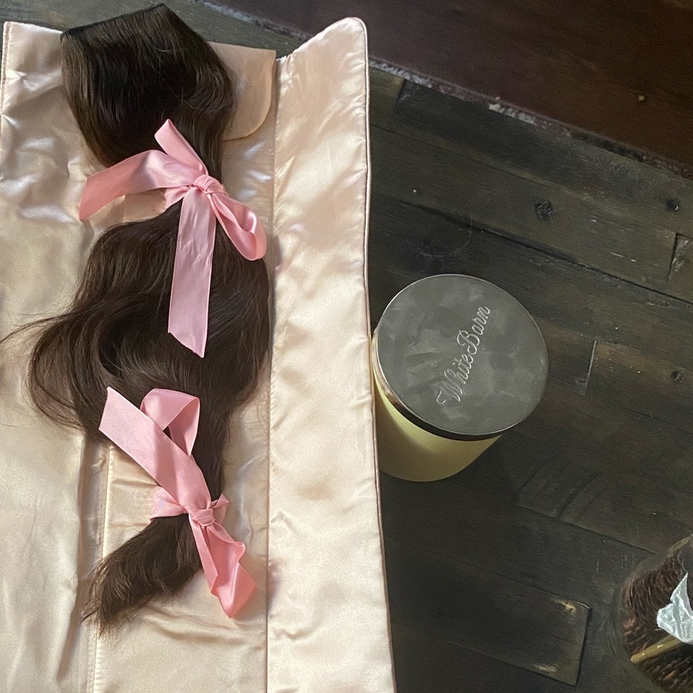 Real hair hair extensions. 18 inches